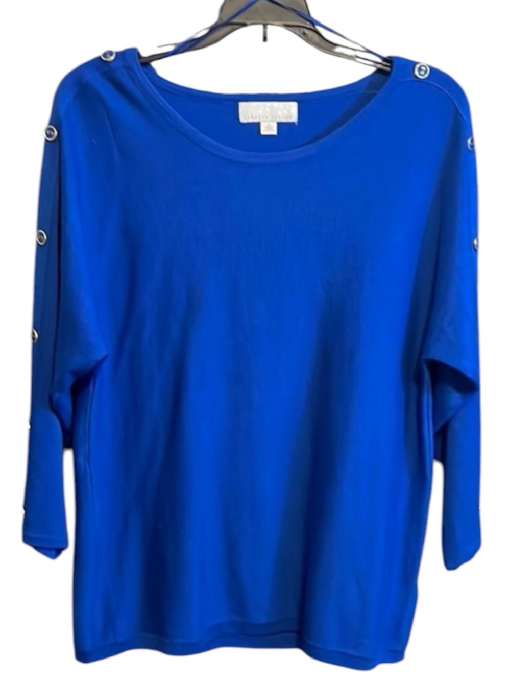 Carolyn Taylor Pullover Blue Sweater Size Small